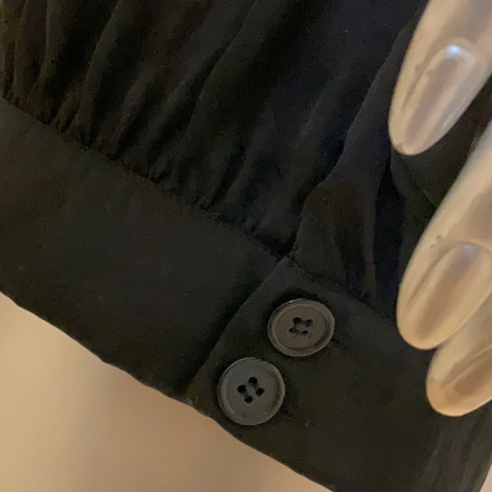 Sisley Silk-like Jumpsuit Shorts S - Picture 7 of 8